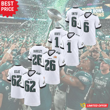 Sale Jalen Hurts #1 Philadelphia Eagles Jersey Mens NFL Stitched All Sizes S-5XL picture