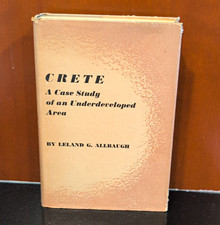 Crete: A Case Study of an Underdeveloped Area Hardcover by Leland G. Allbaugh picture