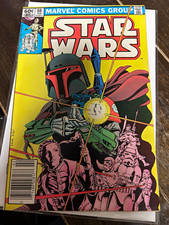 Marvel Star Wars #68 (1982) Newsstand Variant Gene Day Boba Fett  High Grade picture