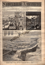 1890 Scientific American November 22 - Niagara falls; New Magazine rifles picture