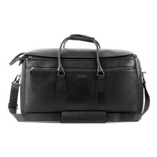 Double/Triple Gig Bag for Trumpets, Flugelhorns etc - Black Crazy Horse Leather picture
