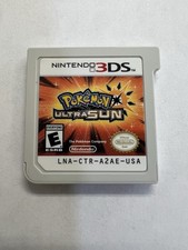 Pokemon Ultra Sun UltraSun (Nintendo 3DS) 2DS XL Game Tested/Works picture
