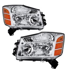 Headlight Assembly Fit for 2004-2015 Nissan Titan / 05-07 Armada picture