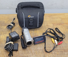 Sony DCR-SX40 60x Optical Zoom Handycam Camcorder W/Batteries, Cables & Case picture