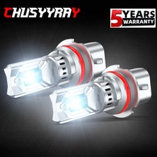 2x 9007/HB5 LED Headlight Bulbs Kit 10000K White High Lo Beam Light Super Bright picture