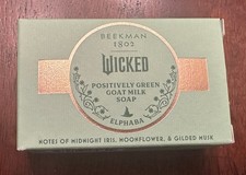 Limited edition Beekman 1802 x Wicked Positively Green Goat Milk Soap Elphaba picture