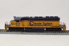 HO Scale Custom Athearn SD40-2 Diesel Locomotive Chessie System picture