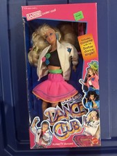 1989 DANCE CLUB BARBIE Doll Mattel #3509 Blonde BLUE EYES Vtg picture