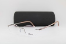 NEW SILHOUETTE 5529 II 6760 GUNMETAL BROWN AUTHENTIC EYEGLASSES 50-17 picture