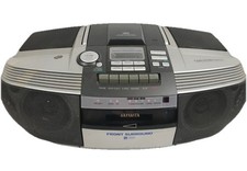 Aiwa CSD-ED87 🎶 CD Stereo Radio, T-Bass, Cassette Recorder - New picture