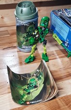 Lego Bionicle Toa Lewa Mata 8535 /cannister And Manual picture