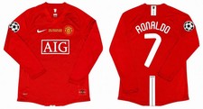 Cristiano Ronaldo 7 2008 UCL Final Manchester United Nike Long Sleeve Jersey picture