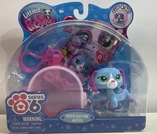 Littlest Pet Shop PETS ON THE MOVE G7 Series 6 #607 DACHSHUND LPS NEW picture