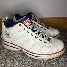 Vtg 2003/2004 Converse All Star 2K4 Icon Basketball Shoes Size 11.5 White 1K583 picture