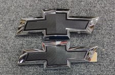 Chevrolet TrailBlazer Black Front & Rear Emblem Fits 2021 - 2025 picture
