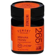 EGMONT Raw & Unpasteurized New Zealand Manuka Honey UMF 10+ MGO 265+ 8.8oz(250g) picture