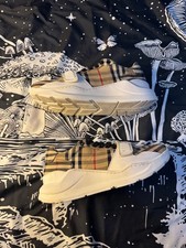 BURBERRY Regis canvas and rubber sneakers - Size 40 / 9us women  picture