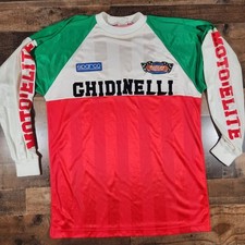 Vintage Sparco Formula 1 Jersey Shirt Mens Large Green Red Moto-Elite picture