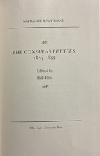 Nathaniel Hawthorne Centenary Edition v. 19 Consular Letters 1853-1855 picture