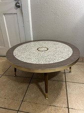 Vintage Mid Century 1950 or 60 Mosaic Tiled Coffee Table  picture