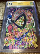 Dork Graffiti #1 Creekside Spider Foil Signed Kyle Willis 71/100 CGC 9.8 picture