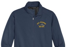 USS ROGERS DD-876 Soft Shell Jacket.  New.  U.S. Navy picture