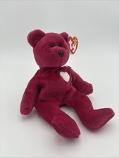 RARE W/ ERRORS Ty “Valentina” The Red Bear Beanie Baby-1998/1999 tags ❤️ picture