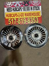 1957 Ford  Ranchero Thunderbird New Old Stock 14” Hubcap Convertible  Oem Set 2 picture