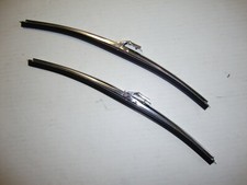 1961-1986 Ford Truck 1978-1986 Bronco Windshield Wiper Blades Stainless Pair picture