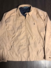 Vtg Polo Ralph Lauren 2XLT Tan Harrington Jacket picture