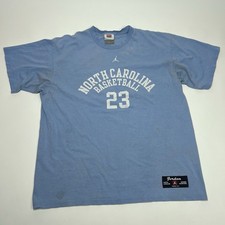 VTG 90s Nike North Carolina Basketball Michael Jordan T-Shirt Men’s L USA MADE picture