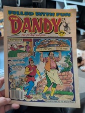 The Dandy Comic No. 2537 July 7th 1990 Vintage Retro Desperate Dan 90s UK picture