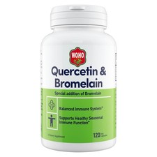 WOHO Quercetin with Bromelain - 120 Veg Capsules, Balanced Immune System picture