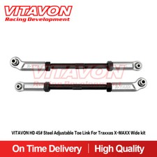 Vitavon Adjustable Alu7075 HD 45# Steel Toe Link For X-MAXX Wide kit XRT  5color picture