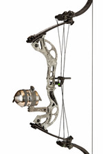 Muzzy VXM Bowfishing Bow Right Hand Gray w/Reel Ready to Fish Setup Kit picture