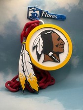 Washington Redskins Retro Logo Oversized Pendant Turnover Chain Handmade 3D Prin picture