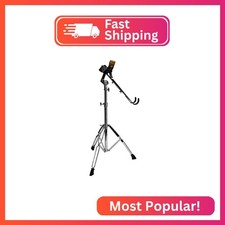 Zenison DJEMBE STAND Double Braced Chrome Adjustable Height Heavy Duty Tripod picture