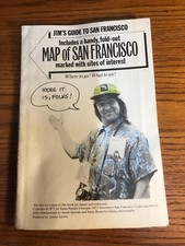 Vintage Jim’s Guide To San Francisco Foldout Photo Book RARE James Finnegan picture