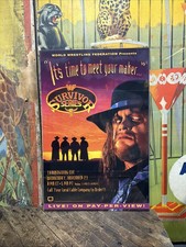 VINTAGE WWF SURVIVOR SERIES 1994 ORIGINAL POSTER WWE WCW NWO RETRO UNDERTAKER picture