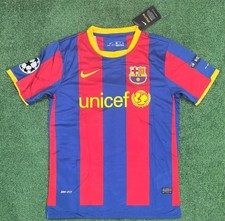 Barcelona 2010/11 Home Jersey Messi #10 Final Patch picture