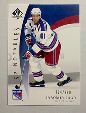 2005-06 SP Authentic SP Notables 724/999 Jaromir Jagr #103 picture
