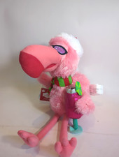NWT Gemmy Christmas Animated Flamingo Plush Sings It’s 5 O’Clock Somewhere S1 picture