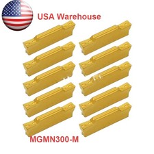 30pcs 3MM for MGEHR Lathe Slotting Cutting Holder MGMN300-M Carbide Insert picture