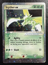 Scyther ex 102/109 EX Rare Ruby & Sapphire Holo HP/DMG picture