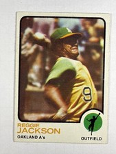Reggie Jackson 1973 Topps 255 picture