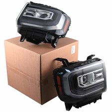For 2016-2018 GMC Sierra 1500 Full LED Projector Headlight Left+Right Pair picture
