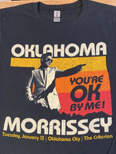 Morrissey Oklahoma Tour 2026 You're Okay By Me T Shirt Full Size S-5XL picture