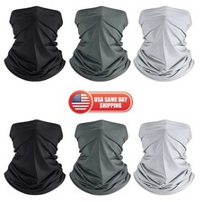 6 PCS UV Protection Cooling Neck Gaiter Face Mask Cover Scarf Breathable Bandana picture