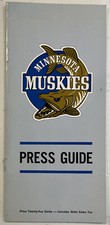 1967-68 Minnesota Muskies ABA Basketball Press Guide,1st Season,Rare (B195) picture