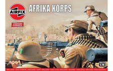 Airfix 48 WWII German Afrika Korps 1:76 Scale Plastic Model Figures A00711V picture